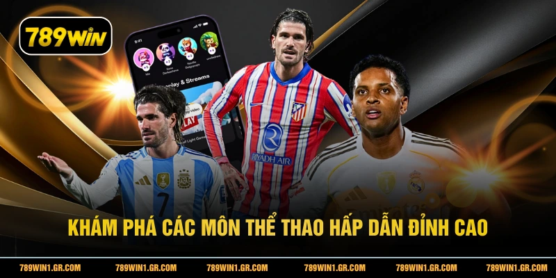 Khám phá các môn thể thao hấp dẫn đỉnh cao